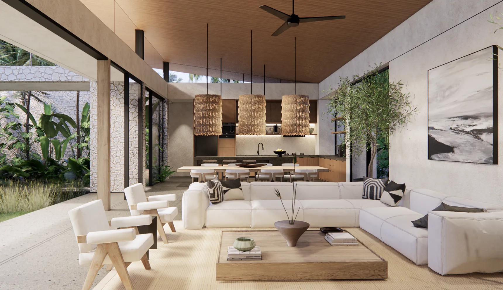 Creative restaurant interior design