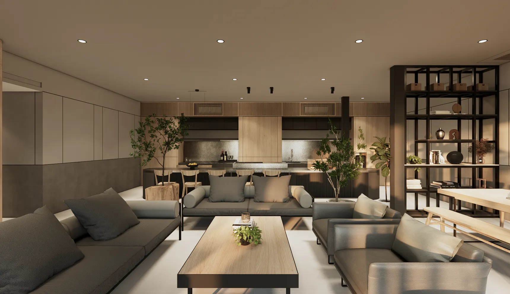 Creative restaurant interior design