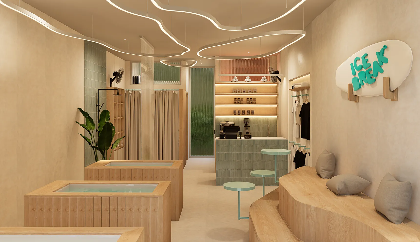 Creative restaurant interior design