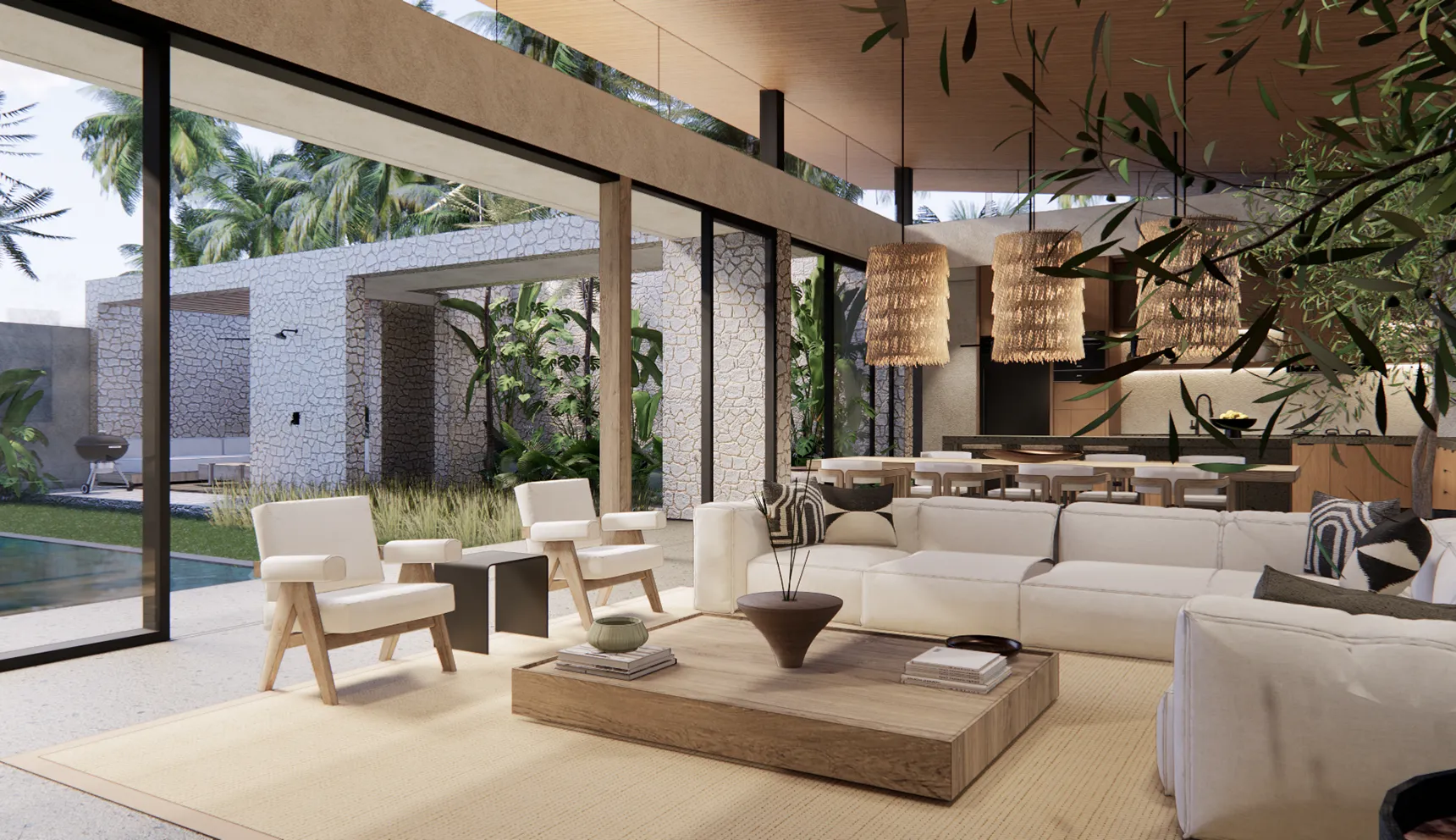 Creative restaurant interior design