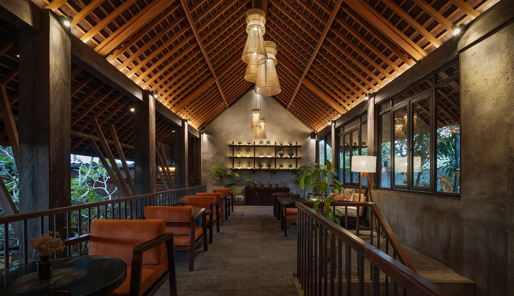 Noonik Bistro Restaurant & Bar Interior Design in Ubud