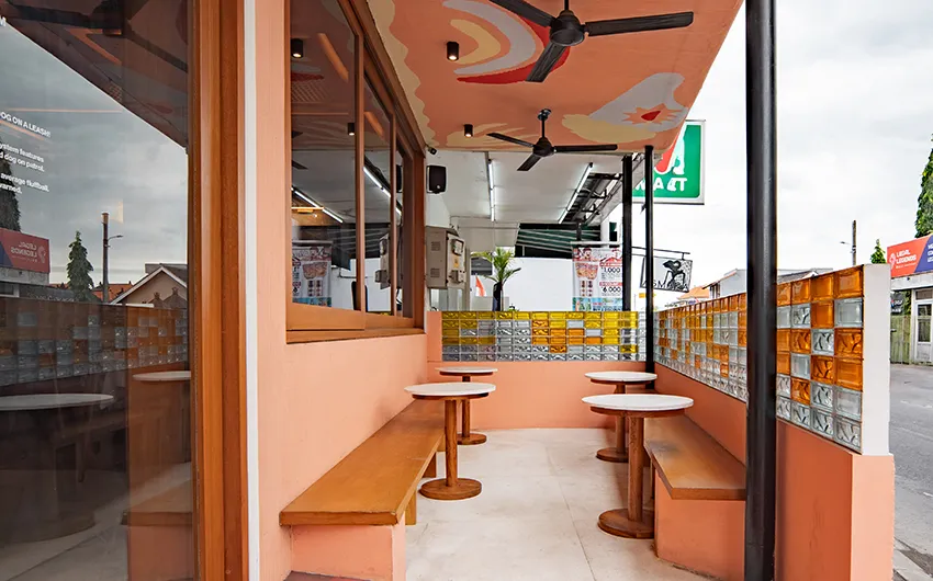 Creative restaurant interior design
