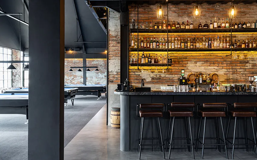 Brooklyn Billiard by Samma Studio