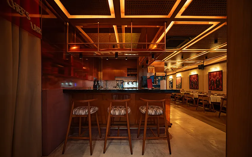 Creative restaurant interior design