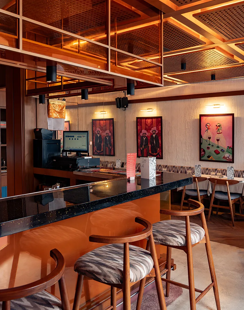Creative restaurant interior design