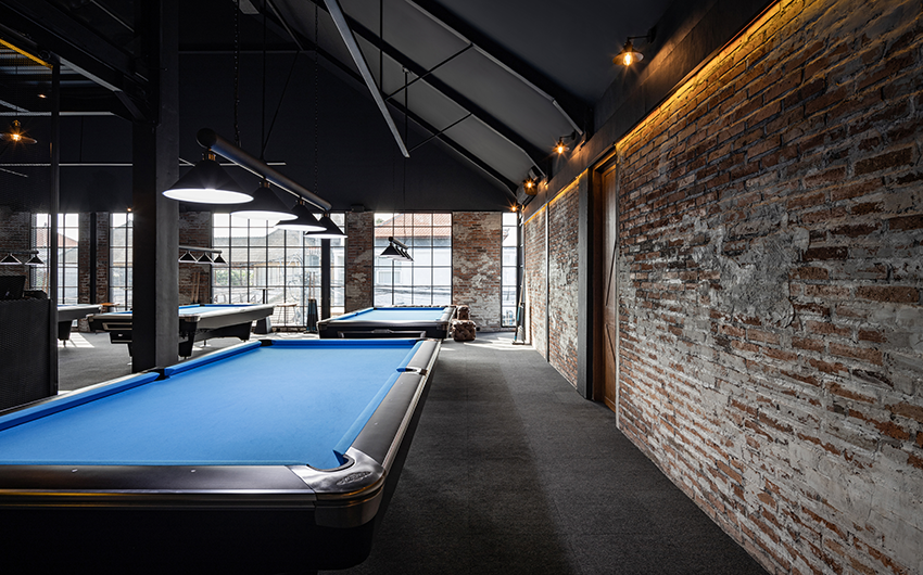 Brooklyn Billiard by Samma Studio