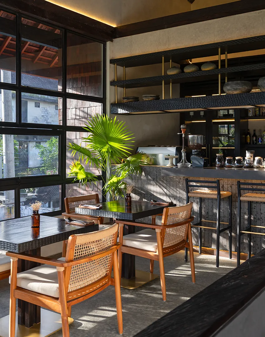 Noonik Bistro Restaurant & Bar Interior Design in Ubud