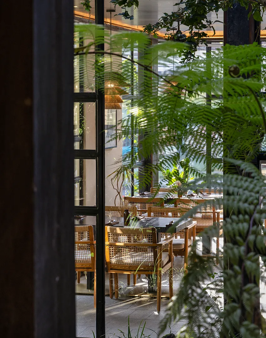 Noonik Bistro Restaurant & Bar Interior Design in Ubud
