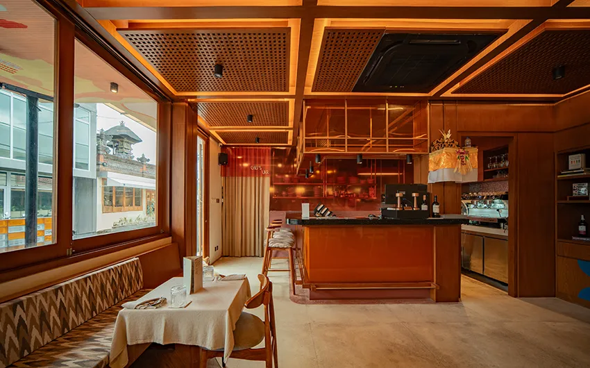 Creative restaurant interior design