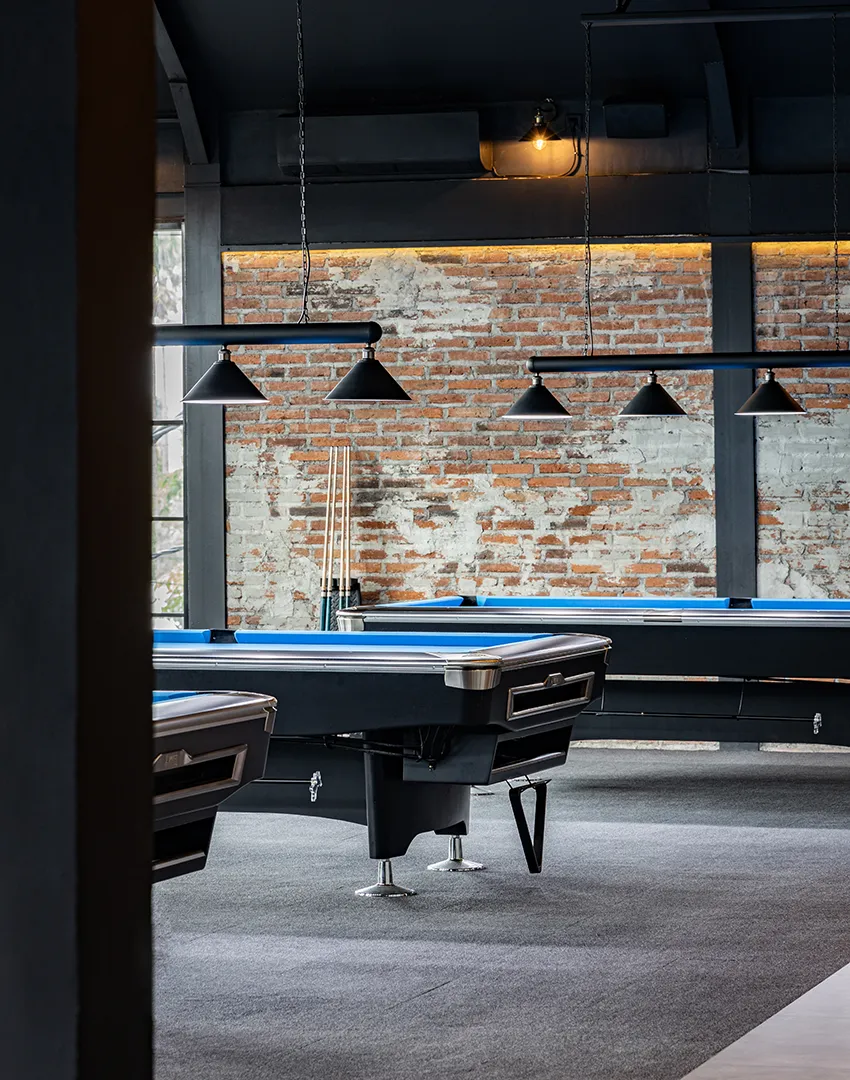 Brooklyn Billiard by Samma Studio