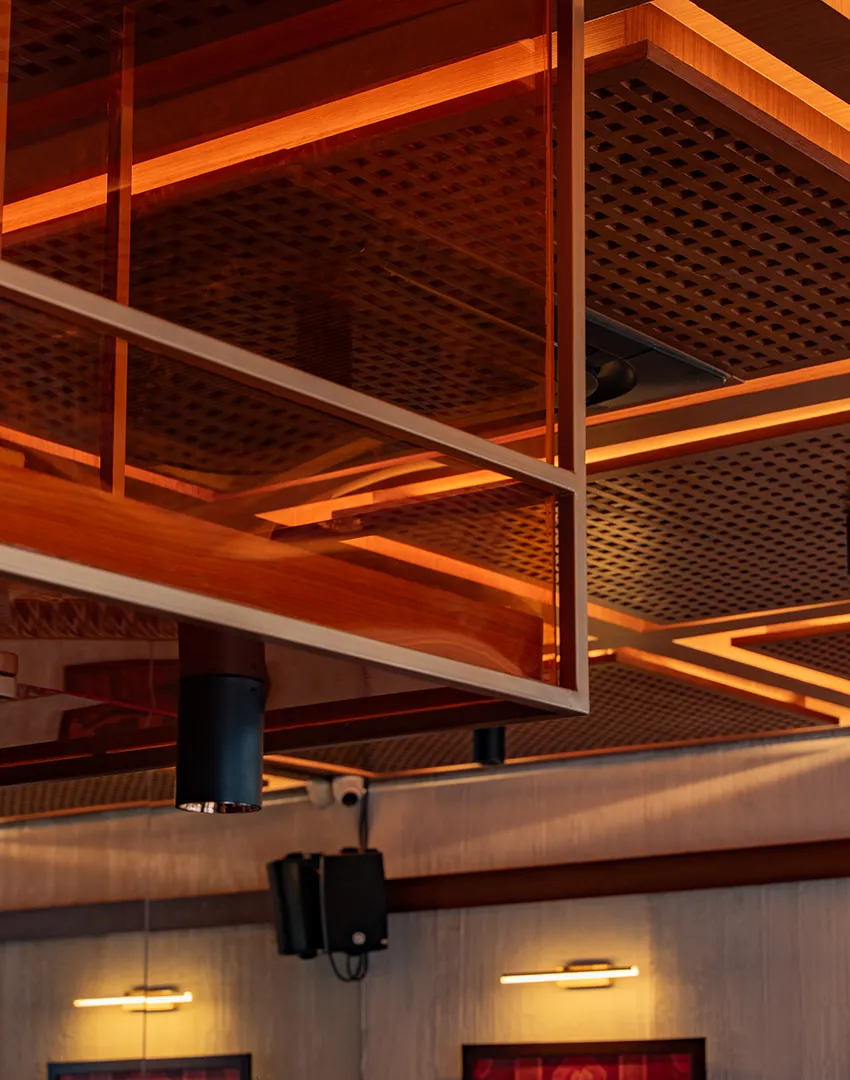 Creative restaurant interior design