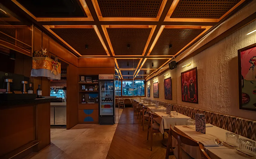 Creative restaurant interior design