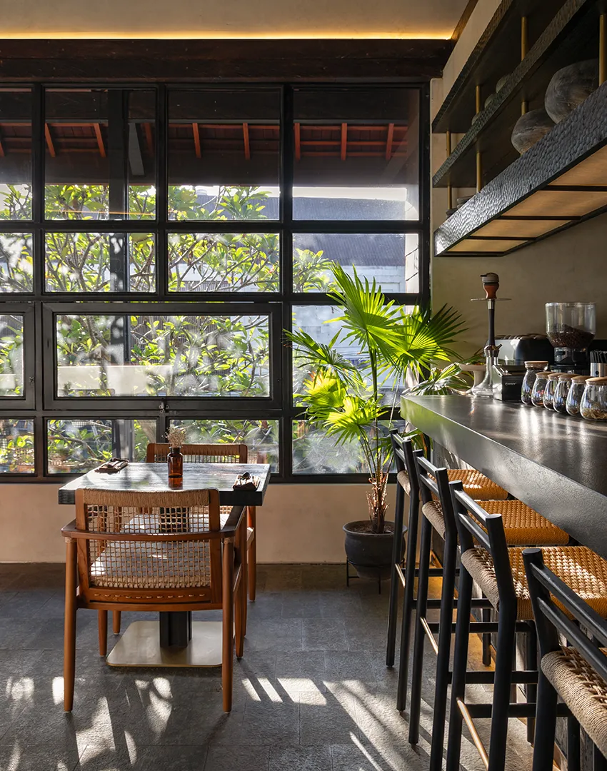 Noonik Bistro Restaurant & Bar Interior Design in Ubud