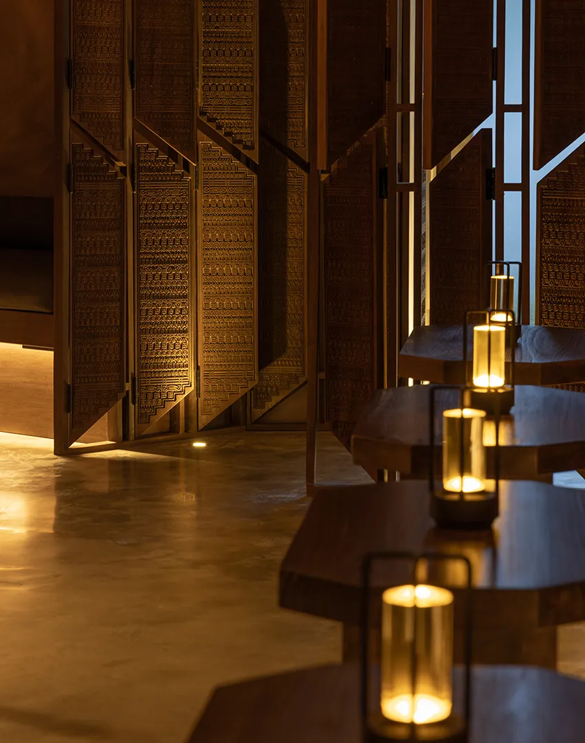 Creative restaurant interior design