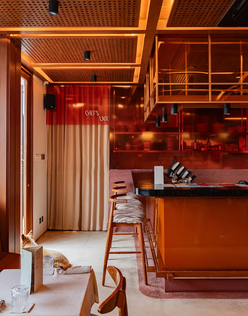 Creative restaurant interior design