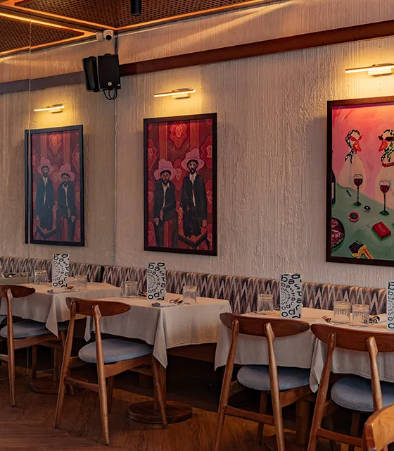 Creative restaurant interior design