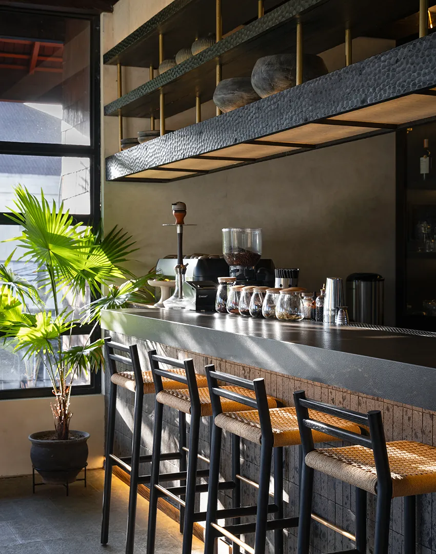 Noonik Bistro Restaurant & Bar Interior Design in Ubud