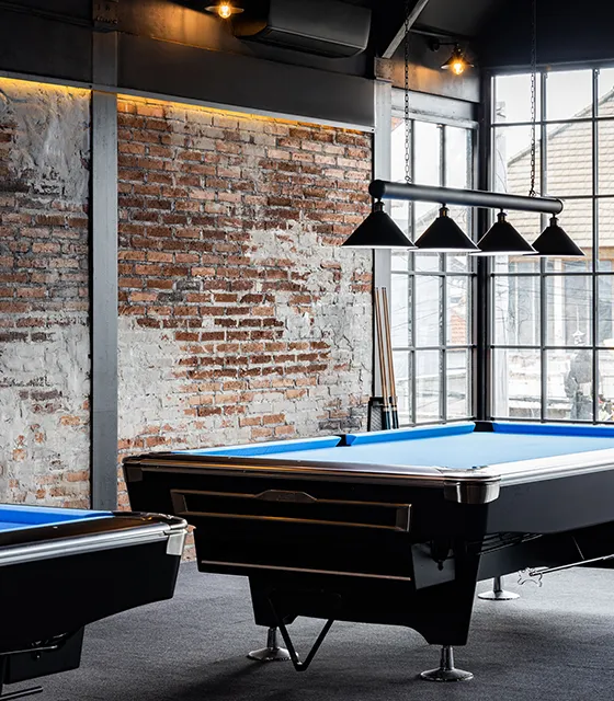 Brooklyn Billiard by Samma Studio