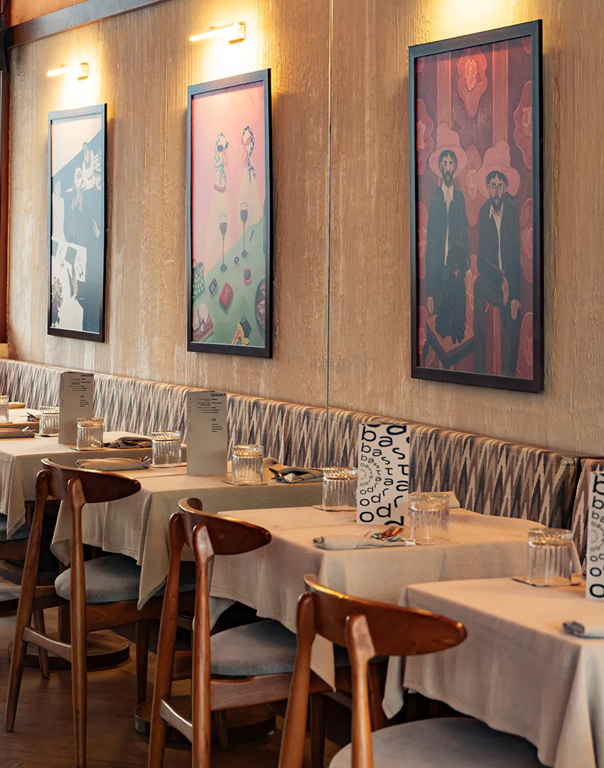 Creative restaurant interior design