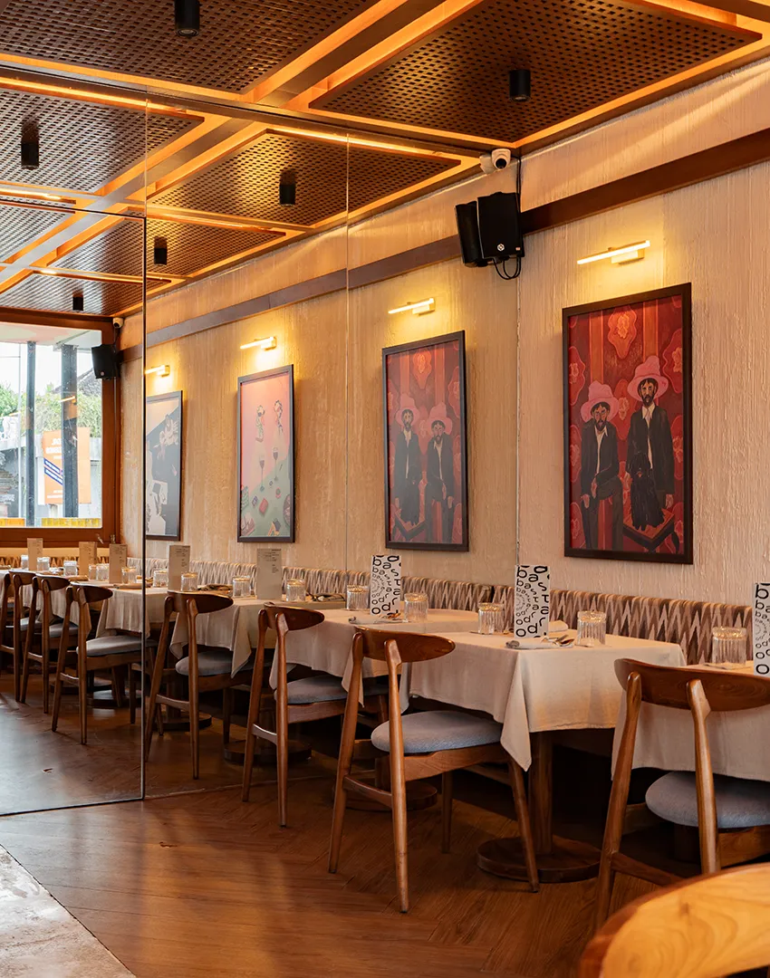 Creative restaurant interior design