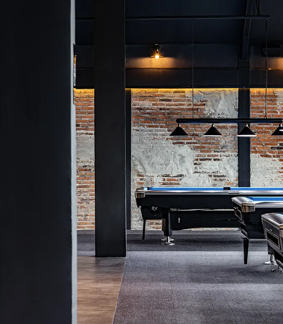 Brooklyn Billiard by Samma Studio