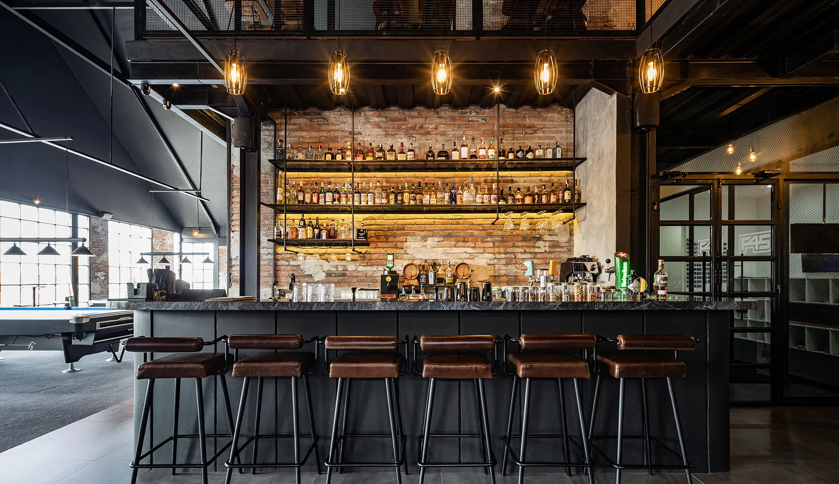 Brooklyn Billiard by Samma Studio